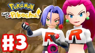 Pokemon Lets Go Pikachu and Eevee  Gameplay Walkthrough Part 3  Team Rocket at Mt Moon [upl. by Cheston]