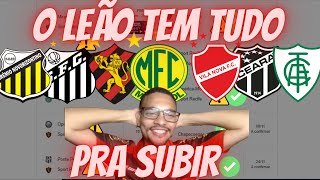 🦁O SPORT VAI SUBIR  QUEM VAI SUBIR PRA SÉRIE A  NOVO SANTOS  SPORT MIRASSOLVILA NOVA CEARÁ [upl. by Etteneg132]