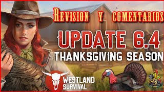 🤠 WESTLAND SURVIVAL  ACTUALIZACIÓN 604  REVISANDO Y ANALIZANDO LOS PRIMEROS DETALLES 🤔 [upl. by Annaujat292]