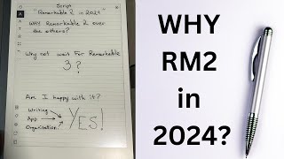 reMarkable 2 in 2024 Why I went with it [upl. by Riordan805]