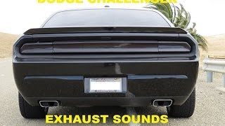 Challenger  Resonator Delete REVSWOTINCAR EXHAUST SOUNDS [upl. by Yerdna731]