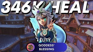 346K Healing Goddesss Blessing IO is Unbelievably Strong Ëlïtÿ Master Paladins Ranked Gameplay [upl. by Alliber403]