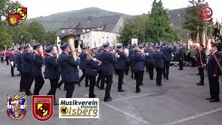 Großer Zapfenstreich  Kreisschützenfest Olsberg 2023 [upl. by Nairahcaz]