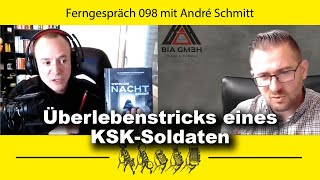 Geheime Überlebenstricks eines KSKSoldaten – Was uns wirklich erwartet mit André Schmitt FG 098 [upl. by Honebein136]