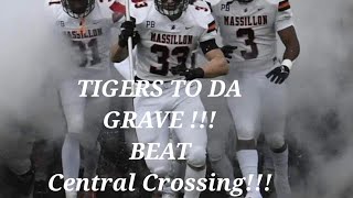 Go Tigers Beat Central Crossing hype 2023 [upl. by Giorgia672]