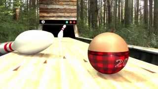 Double Wood Bowling Animation [upl. by Tedda]