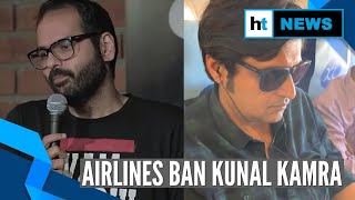 Comedian Kunal Kamra confronts Arnab Goswami midflight gets banned by four airlines [upl. by Oivat]