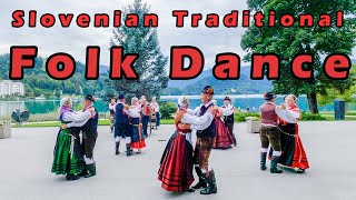 The Traditional Slovenian Folk Dance  The best thing you will see today Planet Earth TV [upl. by Ahsatal]