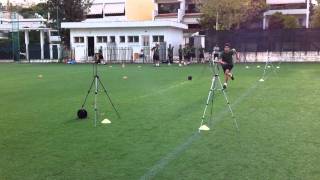 Ergometric test 20m sprint football [upl. by Iam]