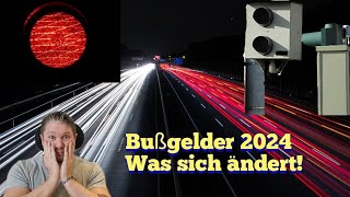 Das ändert sich 2024 bei den Bußgeldern [upl. by Neve]