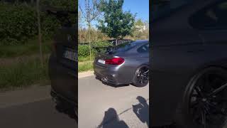 BMW M4 COMPETITION F82 REVS  POPS 💥💥automobile bmwm4 growth foryou motivation subscribe [upl. by Mcmurry615]