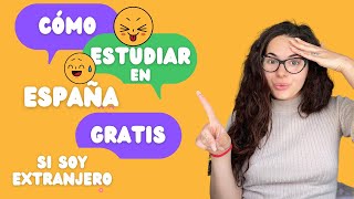 🌏 Beca COMPLETA para Estudiar en España 🇪🇸 para EXTRANJEROS [upl. by Rombert101]