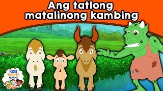 Ang tatlong matalinong kambing  Kwentong Pambata  Mga Kwentong Pambata  Tagalog Fairy Tales [upl. by Elleon]