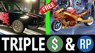 GTA 5  Event Week  TRIPLE MONEY  New Car Vehicle Discounts amp More [upl. by Bowerman56]