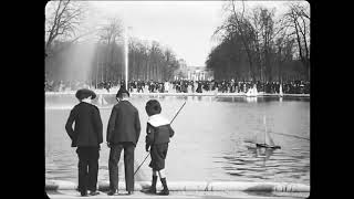 1896  Bassin des Tuileries  Lumière Bros [upl. by Eluk673]