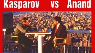 PCA Chess World Championship 1995 Vishy Anand vs Garry Kasparov Game 13 [upl. by Danette]