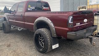 2019 F350 tailgate and bumper conversion [upl. by Mencher]