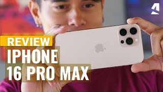 Apple iPhone 16 Pro Max full review [upl. by Neved]