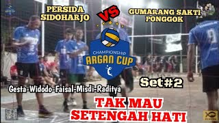 ARGAN CUP II 2024 PERSIDA SIDOHARJO VS GUMARANG SAKTI PONGGOKSet2 [upl. by Beilul]