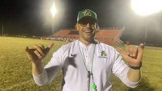 Amherst Comets Head Coach Tom Thome Week 2 Postgame Interview [upl. by Yeliak]