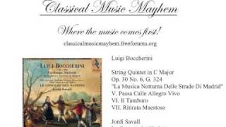 Boccherini  String Quintet quotLa Musica Notturna Delle Strade Di Madridquot VVII [upl. by Dew953]