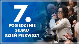 7 posiedzenie Sejmu  dzień pierwszy 6 marca 2024 r [upl. by Aernda]