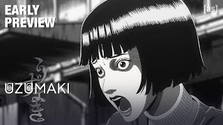 EPISODE 1 PREVIEW Azami Kurotani  Uzumaki  adult swim [upl. by Tebasile]