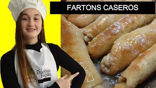 FARTONS valencianos  Receta de Fartons caseros  Como hacer fartons [upl. by Sinnelg]