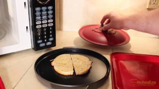 How to make Cheese Toast in the Microwave with Reheatza® [upl. by Ivette]