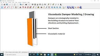 Viscoelastic Damper Modeling  Viscoelastic Damper [upl. by Rodolph]