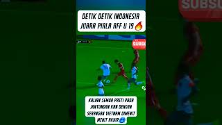 Detik Detik Indonesia Juara Piala Aff 2019🔥🔥 [upl. by Chiquita]