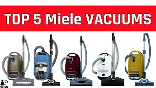 Top 5 Best Miele Vacuum Cleaners [upl. by Bondy]