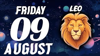 LEO ♌ ⛔BE CAREFUL TODAY❌ DANGER IS LURKING☢️ HOROSCOPE FOR TODAY August 9 2024 ♌ [upl. by Horlacher705]