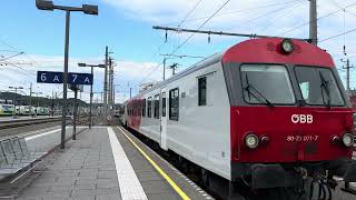 Einfahrt ÖBB D 14881 Villach Hbf  Salzburg Hbf in Salzburg Hbf 02072024 4K HDR [upl. by Matland]