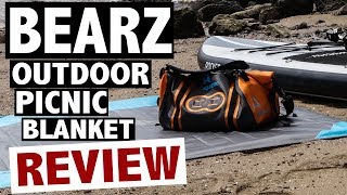 BEARZ Outdoor Waterproof Picnic Blanket Review [upl. by Medovich]