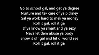 Alison Hinds Roll It Gal lyrics [upl. by Major]