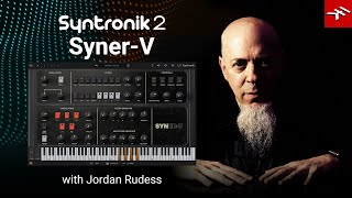 Jordan Rudess plays the SynerV modern virtual synthesizer from Syntronik 2 [upl. by Christiana]