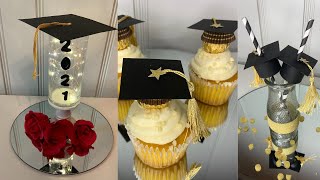 DIY Graduation Party DecorationsDollar tree graduation DIY 2021 [upl. by Della]