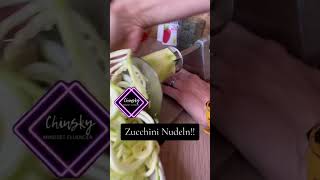 Zucchini Nudeln selber machen [upl. by Christoffer]