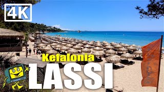 Lassi  Kefalonia  Greece  4K Walking Tour  June 2022 [upl. by Ahsehyt876]