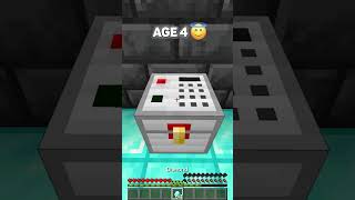 How To Escape Popular Traps at different Ages meme minecraft shorts [upl. by Jovitta14]