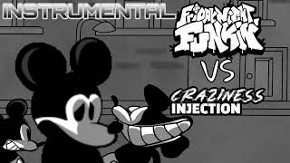 Friday Night Funkin VS Mickey Mouse Craziness Injection  Bad Thoughts OST Instrumental [upl. by Nolek]