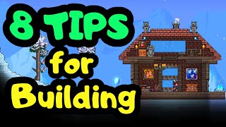 8 TIPS to Improve YOUR BUILDS in Terraria 14 [upl. by Mojgan]