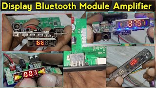 Display Bluetooth Module Amplifier class d  Electronics Verma [upl. by Cutlor]