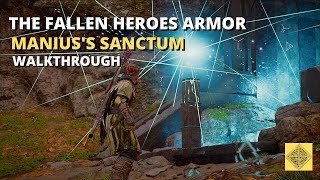 The Fallen Heroes Armor  Location 1 Maniuss Sanctum Walkthrough  Assassins Creed Valhalla [upl. by Aidile]