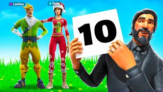 YOUTUBER Fortnite Fashion Show SERIES Skin Competition  BEST SKIN COMBO amp EMOTES WINS 58 [upl. by Arayk]