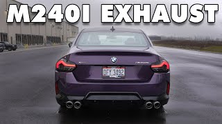 The BEST Exhaust for your G42 M240i  ECS Product Highlight [upl. by Nyllij]