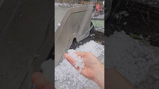 Insane Hail Storm [upl. by Aschim]