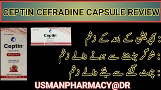 Cephradine syrup amp Capsules Uses in Urdu  Ceptin capsules  Ceptin syrup  uses dosage sideeffects [upl. by Jephthah]