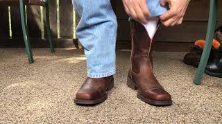 Ariat Rambler Wide Square Toe Western Cowboy Boots [upl. by Becky80]